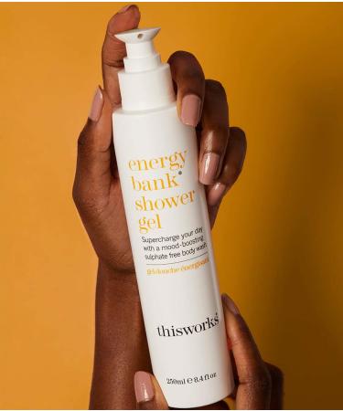 THISWORKS Energy Bank Shower Gel 250ml | Supercharge Energy | Clean & Hydrate Skin - Buy Online on SooperMarket.com