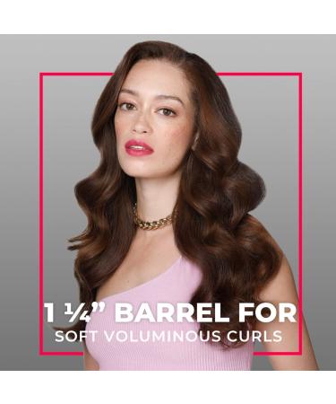 TYMO ROTA Automatic Curling Iron Wand 1.25 Inch - Ionic Rotating Hair Curler for Long Hair - Nano Titanium Barrel - 5 Adjustable Temps - Professional Hair Styling - Buy Online on SooperMarket.com