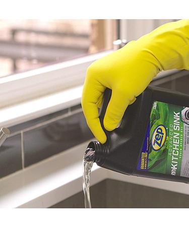 Zep Advanced Kitchen Drain Opener 32 oz - Case of 2 | Safe for Grease Food & Garbage Disposal - International Shipping - Buy Online on SooperMarket.com