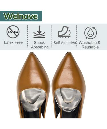 Welnove 10Pcs Metatarsal Pads - Anti-Slip Forefoot Cushions for Mortons Neuroma & Foot Pain - Buy Online on SooperMarket.com