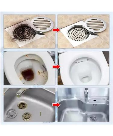 100ML Powerful Kitchen Pipe Dredging Agent - Toilet Sink Drain Cleaner & Deodorant (3PCS) | Effective Household Cleaning Tools for International Shipping - Buy Online on SooperMarket.com