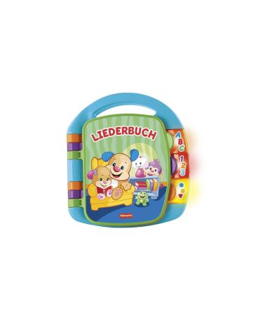 Fisher-Price learning fun song book baby |Baby music book from 6 months |Baby music toys |Electronic children's book |Baby toys with music |Toys baby from 6 monthsSpeaks German CDH40