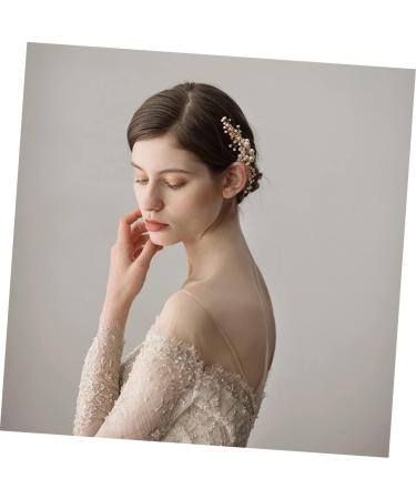Angoily Tiara Bride Insert Comb Women Hairpin Bridal Headdress Wedding Miss Hair Comb - Buy Online on SooperMarket.com