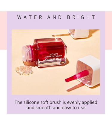 Fruit Pearlescent Plumping Lip Oil Kit - Strawberry Lip Gloss with Long-Lasting Hydration and Nourishment - Buy Online on SooperMarket.com