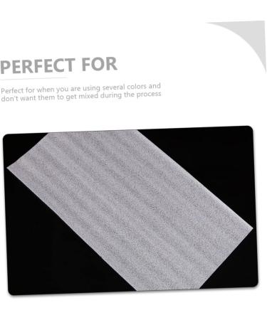 150 Sheets Pearl Cotton Highlighter Hair Paper Mesh Hair Dye Pad Hair Dye Paper Hair Foils Hair Dye Brush and Bowl Hair Coloring Kit Perm Kit Tools White Care Foam Supplies 30x10cmx3pcs Whitex3pcs - Buy Online on SooperMarket.com