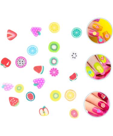 Healeved 5000pcs Fruit Slices Nail Slice Decorations Diy Craft Slices Slice Nail Decoration Nail Decor Slices Nail Art Diy Slices 3d Polymer Slices Nail Decals Nails Gel Clay Manicure - Buy Online on SooperMarket.com