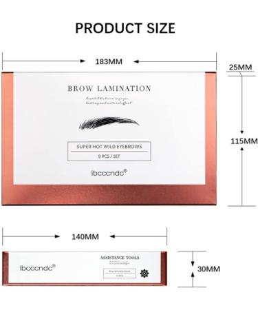 FantasyDay Brow Lamination Kit DIY Eyebrow Lamination Kit Professional Eye Brow Perm Kit Brown - Buy Online on SooperMarket.com