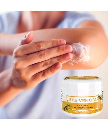 Bee Venom Cream Bee Venom Psoriasis Cream for All Skin Types Easy Application & No Irritation 30g - Buy Online on SooperMarket.com