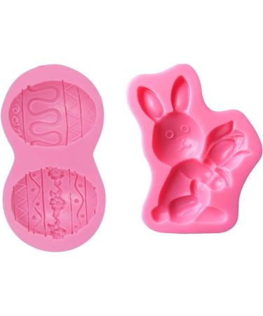 Rabbit Carrot Silicone Mold for Homemade Chocolate Make Easter Gifts for Children High Temperature Resistance Carrot Molds for Chocolate Baking Fondant Multi-color - Buy Online on SooperMarket.com