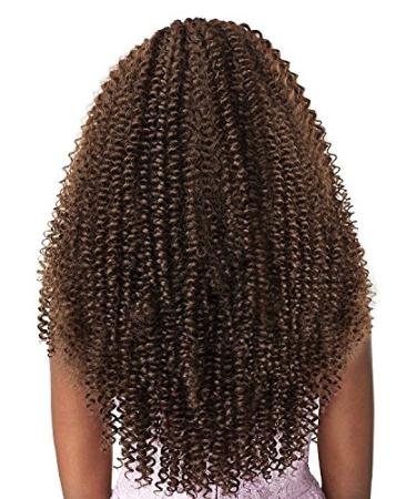 Sensationnel Lulutress Crochet Braid Water Wave 18 - 1B Off Black 18 Inch (4-Pack) - Buy Online on SooperMarket.com