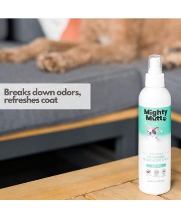 Mighty Mutt Natural Deodorizing Dog Spray 8oz | Odor Control, Freshening & Hypoallergenic | Calming & Moisturizing Formula - Buy Online on SooperMarket.com