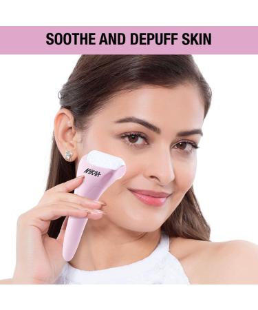 Nykaa Naturals Ice Roller for Face Toning - Reduces Clogged Pores & Improves Absorption - Pink Massage Tool - Shop Internationally - Buy Online on SooperMarket.com