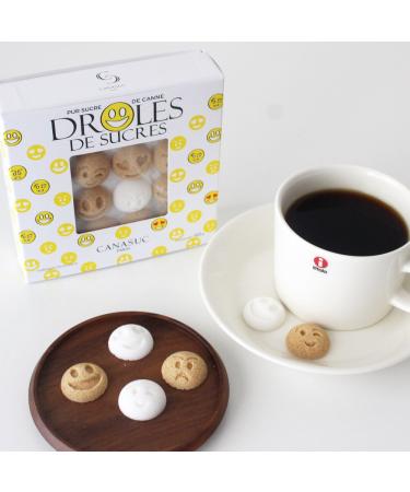 Canasuc Paris Window Gift Box - Assorted French Molded Sugar Smileys - 3.35 Oz - Buy Online on SooperMarket.com