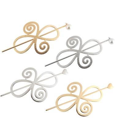 ABOOFAN 20 Sets Hairpin Hair Barrettes for Women Medium Hair Clips for Women Metal Hair Clips for Women Hair Clips Metal Women's Hair Clips Hair Bun Stick Miss Modeling Cage Clamp Alloy - Buy Online on SooperMarket.com