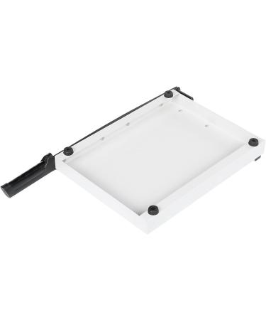 Paper Trimmer  A4 Paper Cutter  Heavy Duty Photo Guillotine Paper Cutter Machine for Office Home Use  12 inch Cut Length  12.5" x 9.8" (Use for A4-B7) White - Buy Online on SooperMarket.com