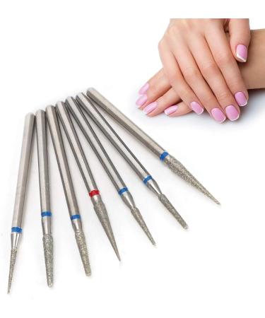 Attachment Bits Diamond Sand Abrasives Electric Manicure Cup Grinder Bits for Nail Cutters Nail Art Manicure Drill Accessories for Nail Cutters(#3) - Buy Online on SooperMarket.com