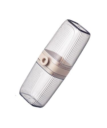 Weikeya Toothbrush Case Hygiene Portable Multifunctional Travel Toothbrush Cup Large Storage Capacity for Home