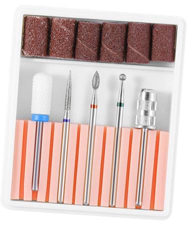 POPETPOP 2 Sets Nail Drill Bits Nail Polish Tools Sturdy Drill Bits Nail Files for Gel Nails Nail Art Tool Drill Bits for Nails Brocas Para Nail Grinding Head Manicure Tools Alloy Pink 6.5x5.5cmx2pcs Pinkx2pcs - Buy Online on SooperMarket.com