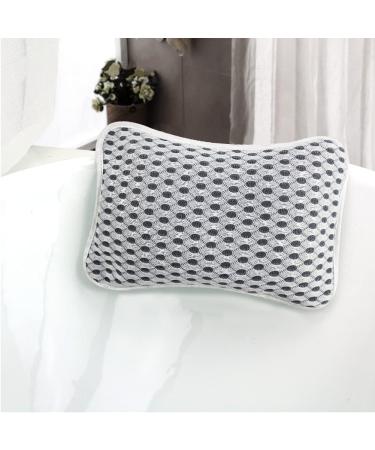 Conbella Luxury Bath Pillows for tub, Slip Resistant Waterproof Bath Pillows for tub Neck and Back Support with 2 Strong Suction Cups, Relaxing Spa Essentials.