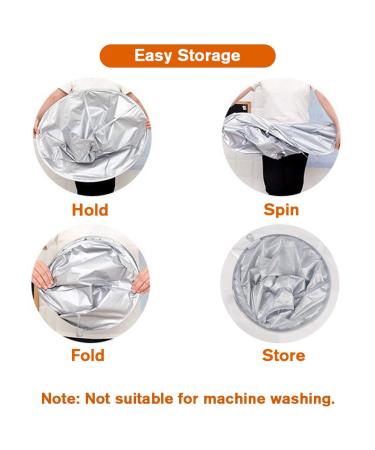 2Pcs Hair Cutting Cape and Beard Bib Set with 2 Suction Cups - For Adults/Kids, Haircut Cape and Beard Catcher Apron for Shaving and Trimming - Buy Online on SooperMarket.com