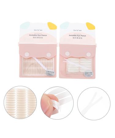 2 Lace Double Eyelid Stickers - Invisible Eye Tape Makeup Kit for Natural Look | Comfortable Eyelid Patches for Girls - Buy Online on SooperMarket.com