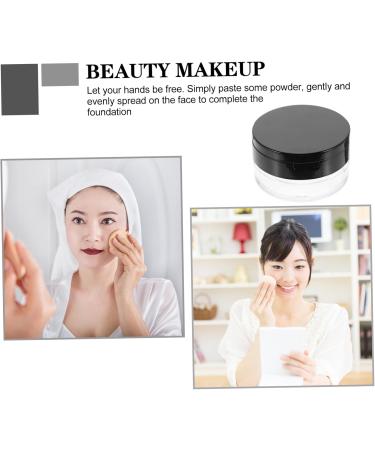 KOMBIUDA 1 Set Loose Powder Box Powder Box Loose Powder Case Face Stylish Powder Holder Powder Puff Clamshell - Buy Online on SooperMarket.com