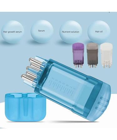 Naroote Hair Oil Applicator - Scalp Oil & Comb 8ml Transparent Roller Bottle for Hair Care - Buy Online on SooperMarket.com