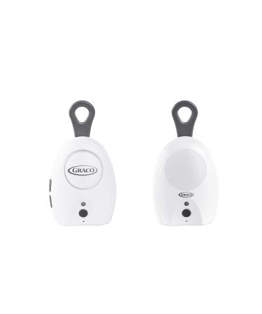 Graco Audio Baby Monitor with Night Light, Long Range Wireless Vibrating Sound-Alert Baby Monitor White