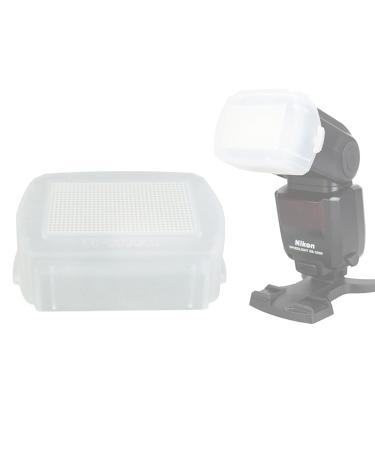 JJC Professional Flash Diffuser for Nikon Speedlight SB-5000, SB5000 Softbox, replaces SW-15H SW15H Diffusion Dome Box for Nikon SB-5000