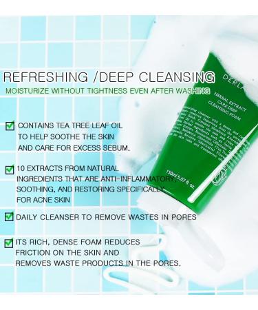 Herbal Extract Care Deep Cleansing Foam 150ml - Best International Shipping & Pure Skin Care - Buy Online on SooperMarket.com