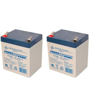 Buy PS-1250 12V 5AH Replacement SLA Battery (CSB GP1245-F2) - 2 Pack for International Shipping - Buy Online on SooperMarket.com