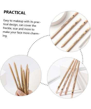 HAPINARY 8 Pcs Concealer Pen Concealer for Freckle Concealer for Marks Makeup Concealer White Wooden - Buy Online on SooperMarket.com
