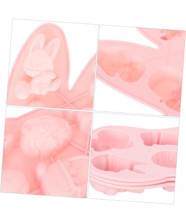 Zerodeko 3pcs Rabbit Mold Ice Cube Molds Rabbit Cookie Molds Easter Candle Molds Ice Cube Trays De para Gelatinas Cookie Molds for Baking Easter Cookie Molds Silica Gel Candy Silicone Mold - Buy Online on SooperMarket.com