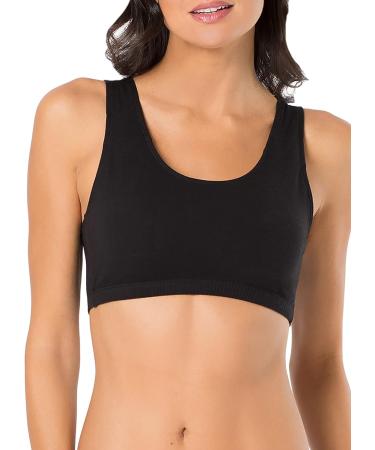 Fruit of the Loom Women's Tank Style Sports Bra Value Pack - Black/White/Heather Grey - 4-Pack - Size 42 - Buy Online on SooperMarket.com