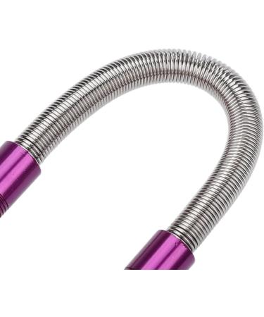 Stainless Steel Facial Hair Remover Spring Threader - Effective Epilator Kit for Upper Lip and Eyebrows (Purple) - Buy Online on SooperMarket.com