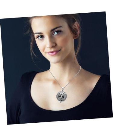 PLAFOPE Disfuser Necklace 5pcs Aromatherapy Necklace Essential Oil Aroma Diffuser Necklace Car Women Choker Alloy Perfume Miss - Buy Online on SooperMarket.com