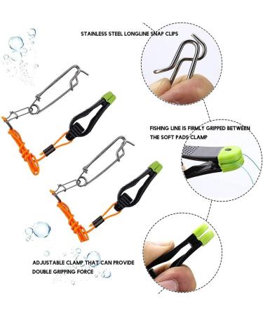 OUHUAN 2pcs Plus Line Release - 17 Downrigger Release Stacker Fishing Leaders with Longline Clips Snap for International Shipping - Buy Online on SooperMarket.com
