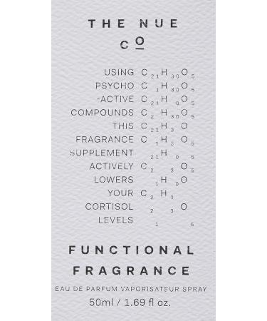 The Nue Co. - FUNCTIONAL FRAGRANCE - Instant Stress Relief Unisex Fragrance - Green Cardamom Iris Palo Santo + Cilantro - Vegan Paraben-Free Non-Toxic - Buy Online on SooperMarket.com