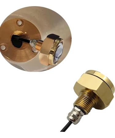 JXOFROAD 1/2 NPT RGBW Boat Drain Plug Lights - 2 Pack | Underwater Stainless Steel Stern Plug Lights | Remote/APP Control Dynamic Modes - Buy Online on SooperMarket.com