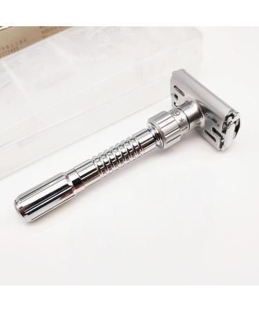 Folpus Adjustable Safety Razor for Men - Eco-Friendly High Quality Shaving Tool - Buy Online on SooperMarket.com