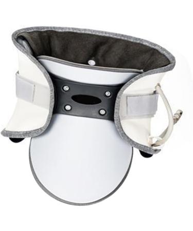 Adjustable Cervical Traction Device - Quick Pain Relief & Neck Restoration | High-Quality Inflatable for Home Use - Buy Online on SooperMarket.com