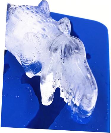 Cabilock 1pcs Ice Maker Crocodile Sphere Silicone Mold Silicone Candy Mold Round Ice Cubes Molds Tray Whisky 17.5X13.5X4cm As Shown - Buy Online on SooperMarket.com