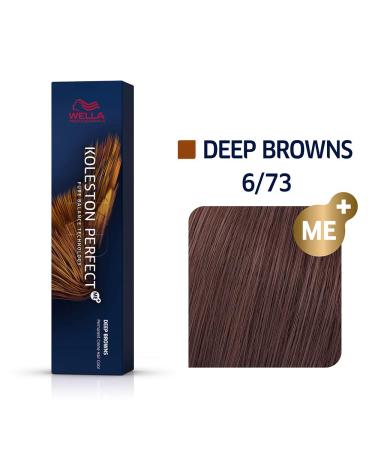 Wella 6/73 Koleston Perfect Me+ Hair Color - 60ml | Buy Online | International Shipping - Buy Online on SooperMarket.com
