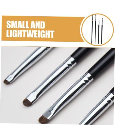 Beavorty 4pcs Eyeliner Brush Wand Small Eyeliner Brush Eye Liner Makeup Brush Horse Hair - Buy Online on SooperMarket.com