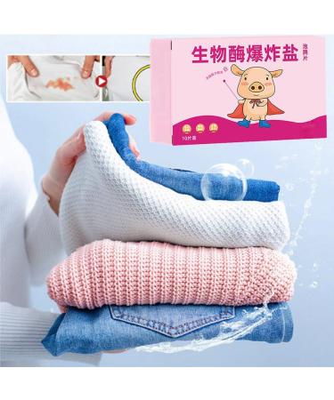 Multi-functional Bio-Enzyme Cleaning Tablets Active Biological Enzyme Washing Powerful Stain Removing Bio-Enzyme Cleaning Tablets All Purpose Cleaning Tablets Quick 3-Minute Clean (2pcs) - Buy Online on SooperMarket.com