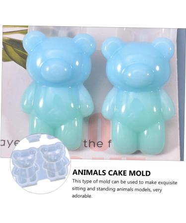 FELTECHELECTR 2pcs Doll Cartoon Ornaments Adorable Rabbit Molds Pendants Dessert Earring Shape Coaster Crystal - Buy Online on SooperMarket.com