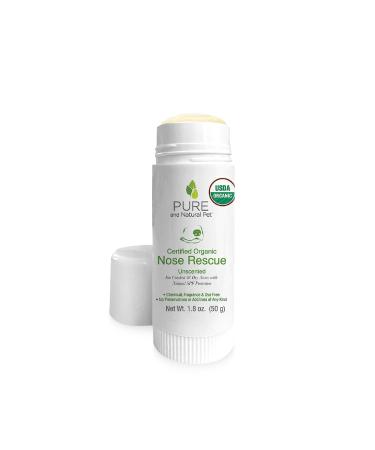 Pure and Natural Pet USDA Certified Organic Nose Rescue (Unscented) 1.75oz