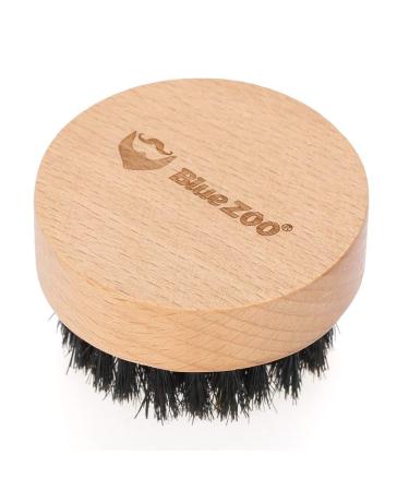 Beech Wood Beard Brush Boar Bristles Brush Sweep Hair Brush Face Care Cleaning Grooming Tool