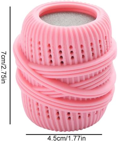 Washing Machine Laundry Ball New Fabric Softener Ball Dispenser for Washer Reusable Lint Remover Eco-Friendly All Natural Detergent Alternative for Washing All Kinds of Clothes (6PCS) - Buy Online on SooperMarket.com