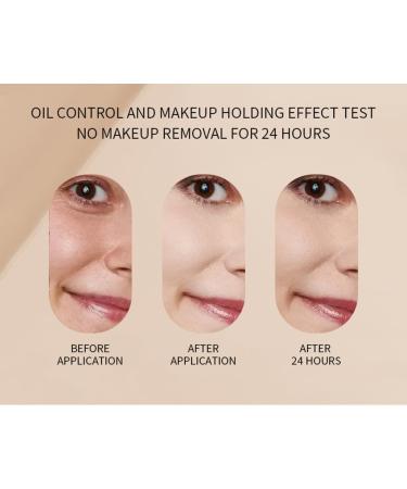 GL-Turelifes Mushroom Head CC Cream Air Cushion Foundation Water Feeling Flawless BB Cream Moisturizing Oil Control Long Lasting Lightweight & Smoothing Natural Concealer (F-02 Natural 0.53 Oz) 15 g (Pack of 1) F-02 Natural - Buy Online on SooperMarket.com